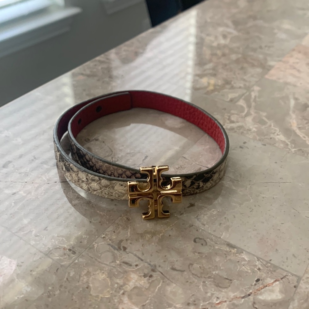 Tory Burch double-sided wrap bracelet